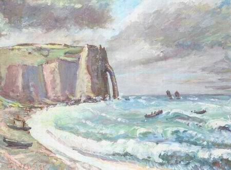 French Countryside oil painting